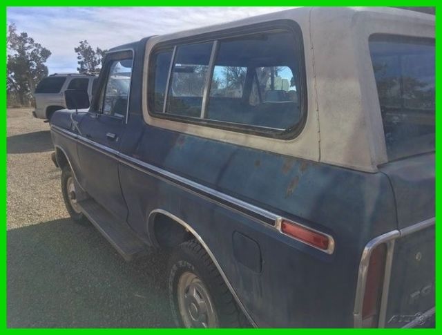 1979 Ford Bronco XLT, 400ci V8, 3-Speed Automatic Transmission, 4WD SUV 1979 Ford Bronco XLT, Original Numbers Matching