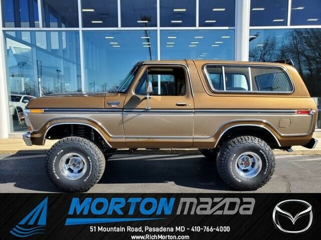 1979 Ford Bronco XLT 47954 Miles brown Automatic 1979 Ford Bronco XLT