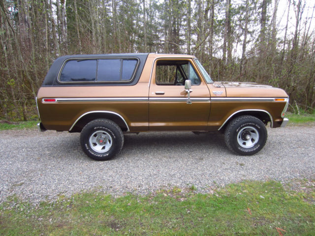 1979 Ford Bronco XLT Ranger 4X4 1979 Ford Bronco Ranger XLT