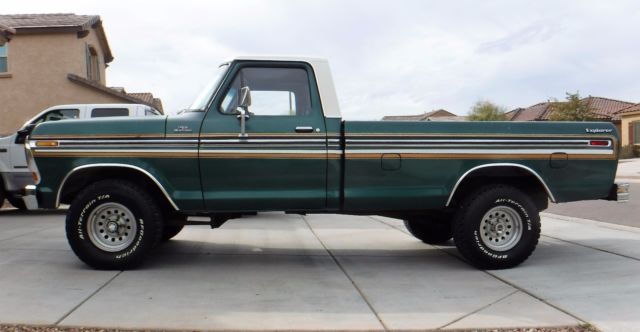 1979 Ford F-150 4x4 Fuel Injected 460 Explorer Pack F-100 F-150 F-250 F-350 1979 Ford F-150 EXPLORER