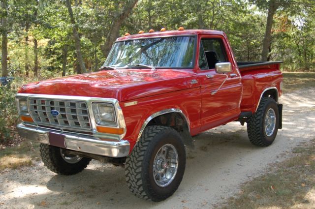 1979 Ford F-150 4x4 Step Side Short Box Pick Up Truck, Always Garaged 1979 Ford F-150 Custom Cab Step Side Short Box
