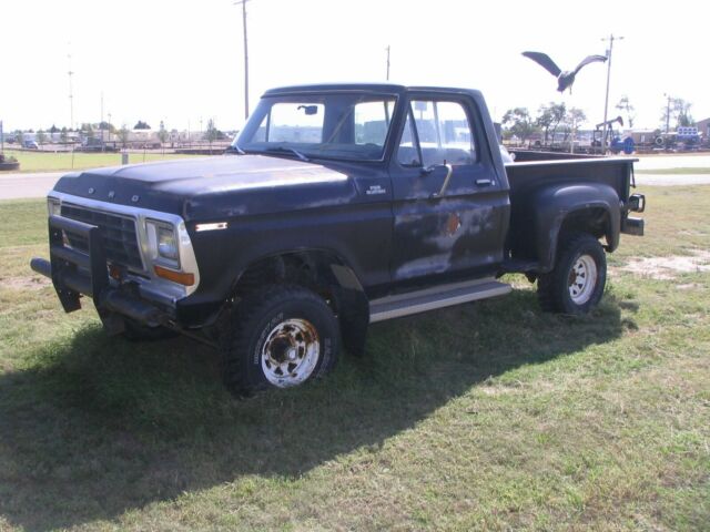 1979 Ford f-150 Pickup 4x4 Stepside 300 six cylinder engine propane fuel 1979 Ford F-150