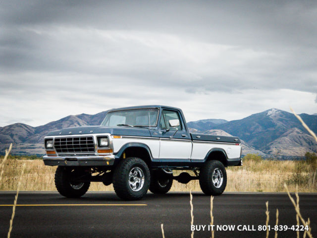 1979 Ford F-150 RANGER XLT, HIGHBOY RESTORED 4WD, A/C CAB, 400HP REBUILT 460 V8 1979 Ford F-150 Ford F150 F-150 RANGER XLT HIGHBOY Custom Ranger