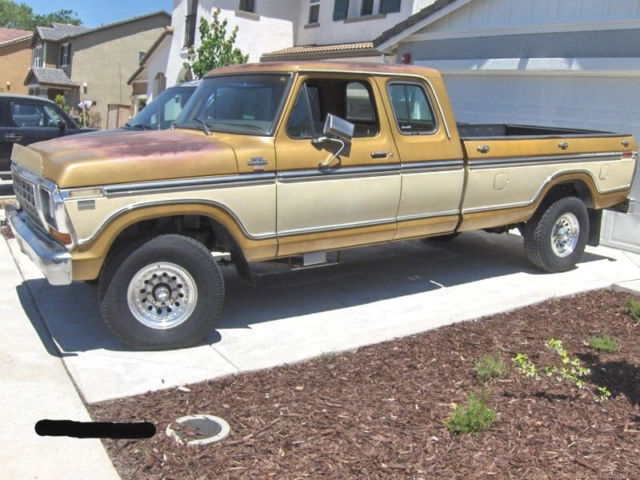 1979 Ford F-250 4x4, Super Cab, 32k original miles, Ca. orig. paint, no rust 1979 Ford F-250