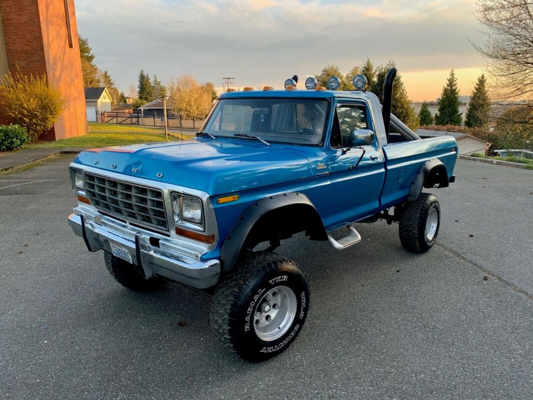 1979 ford f-250 lifted 4x4 4 spd 400ci v8 1979 Ford F-250 custom