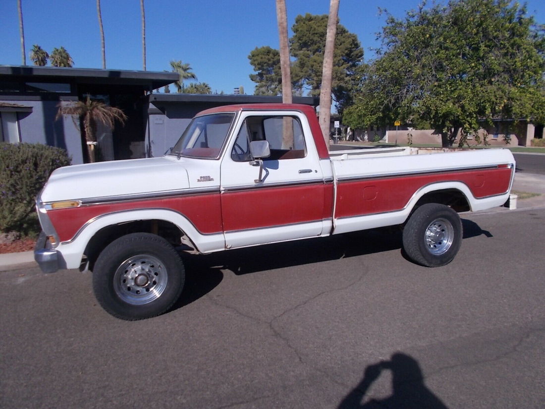 1979 Ford F 350 F350 4X4 Ranger Reg Cab Pickup Truck Original Bill of sale 1979 Ford F-350