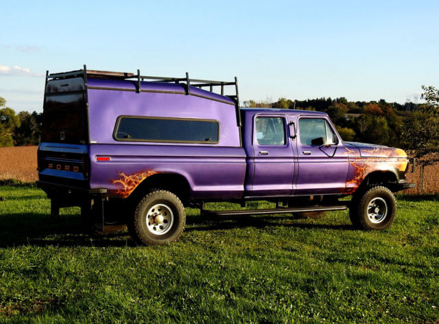 1979 Ford F-350 Ranger XLT 4WD Crewcab Longbed Camper Special 1979 Ford F-350 Ranger XLT