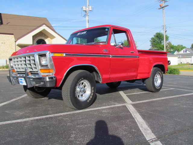 1979 FORD F100 RACE RED LARIAT MAGNA FLOW 1979 Ford F-150 Lariat