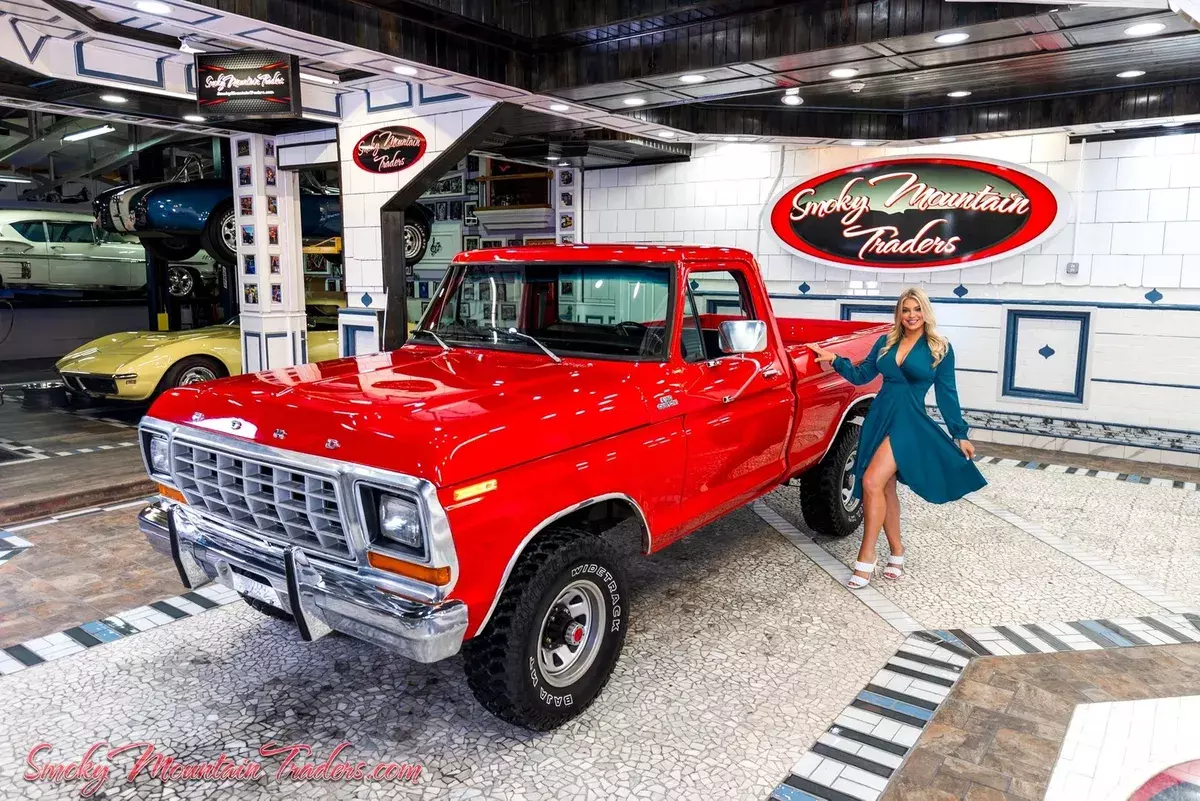 1979 Ford F150 4X4 351 V8 Four Speed Power Steering Power Disc Brakes 1979 Ford F150 4X4