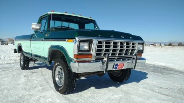 1979 Ford F150 F-150 4x4 western high desert survivor barn find Custom Ranger 1979 Ford F-150