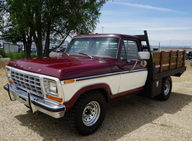 1979 Ford F250 Ranger, 3/4 Ton, Heavy Duty Flat Bed, 460 V8 1979 Ford F-250 F250 Ranger