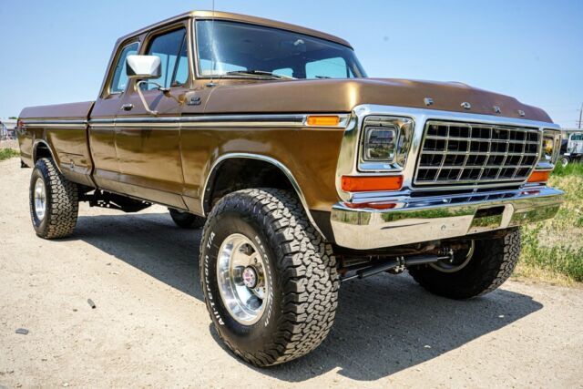1979 Ford F250 Ranger SuperCab 4x4, Factory X26, 400 V8, Auto, Factory A/C, Rare 1979 Ford F-250 Ranger SuperCab