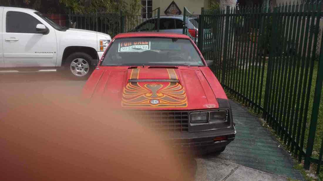 1979 Ford Mustang Hatchback Red RWD Manual 1979 Ford Mustang