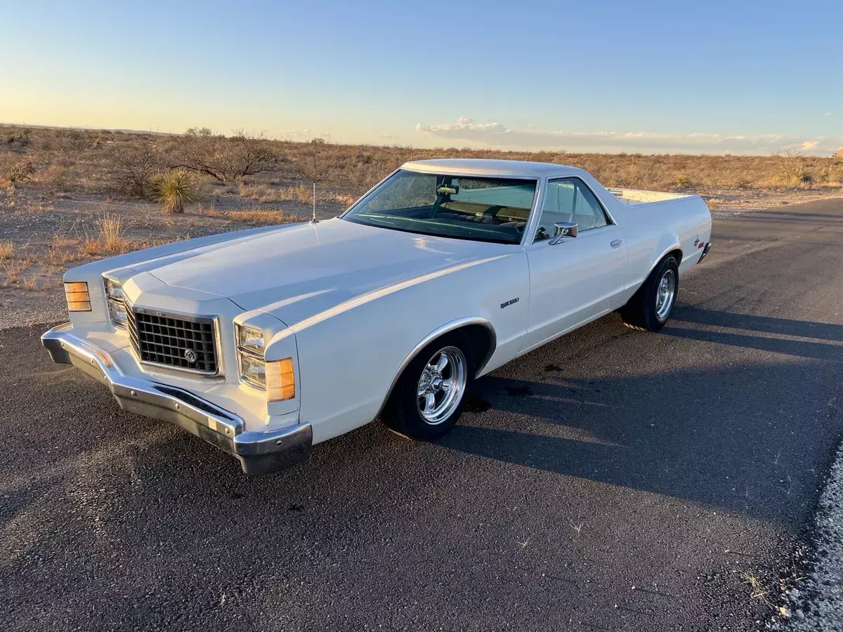 1979 Ford Ranchero White 1979 Ford Ranchero