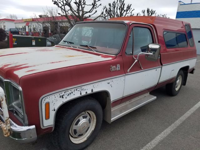 1979 GMC Sierra 2500 camper special - photo 12