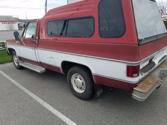 1979 GMC Sierra 2500 camper special - photo 13