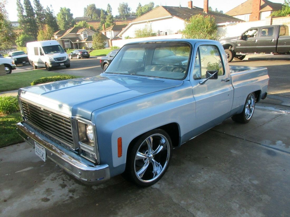 1979 GMC C15 Sierra Classic Shortbed V8 A/T PS PB Lowered c-10 C10 1979 Chevrolet C-10 GMC C15 Sierra Classic Shortbed Lowered Patina C10