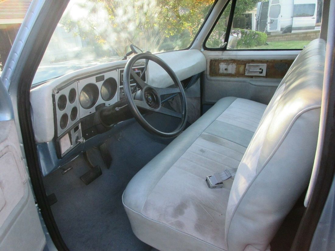 1979 Chevrolet C-10 GMC C15 Sierra Classic Shortbed Lowered Patina C10 - photo 11