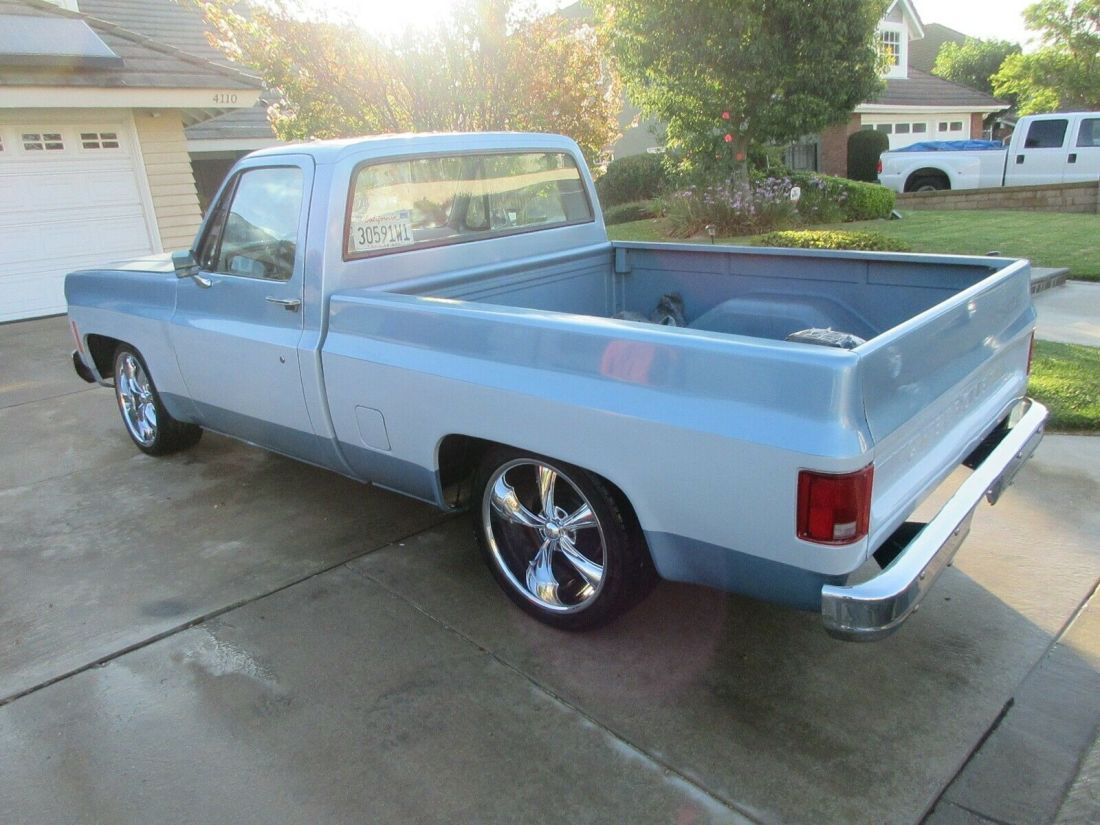 1979 Chevrolet C-10 GMC C15 Sierra Classic Shortbed Lowered Patina C10 - photo 3