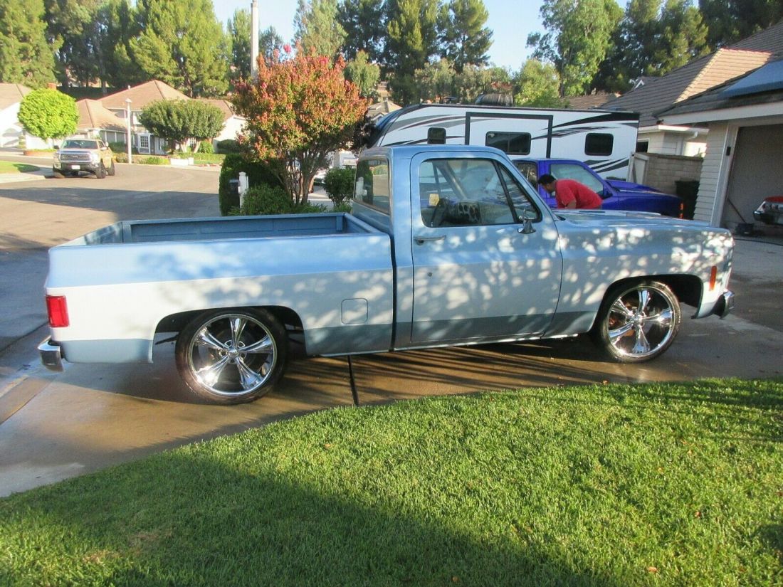 1979 Chevrolet C-10 GMC C15 Sierra Classic Shortbed Lowered Patina C10 - photo 5