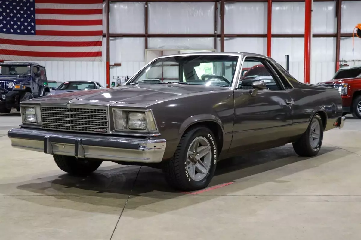 1979 GMC Caballero 80620 Miles Dark Gray Metallic Truck 305ci V8 1979 GMC Caballero