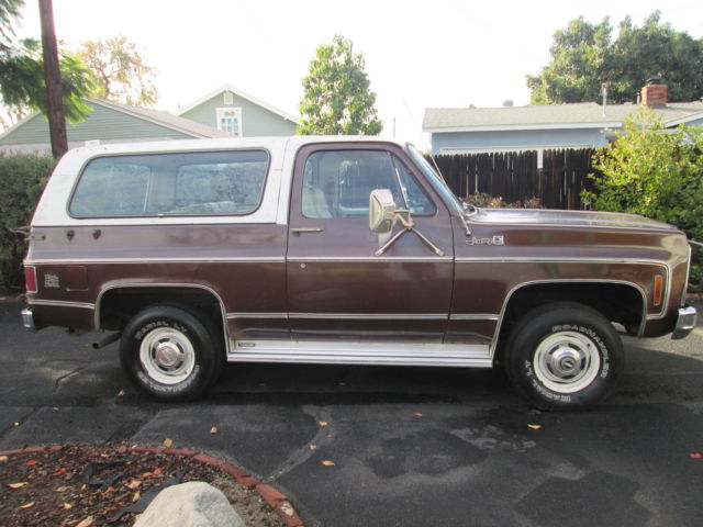 1979 GMC Jimmy K5 4x4 Blazer California 1979 GMC Jimmy 2 DOOR