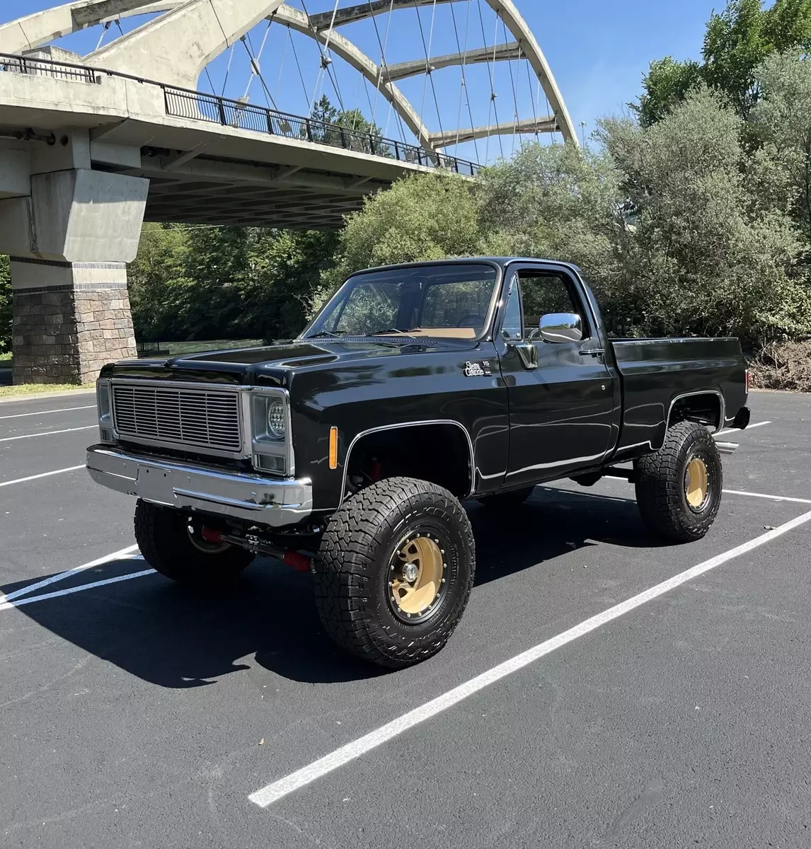 1979 GMC Sierra Black Grande k15 Short Wide 1979 GMC Sierra Grande k15 Short Wide