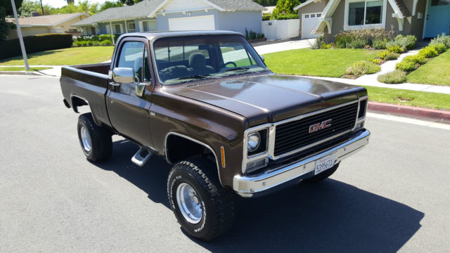 1979 GMC Sierra 1500 SHORT BED 4X4 4 INCH LIFT NICE TRUCK 4WD NOT CHEVY - photo 2