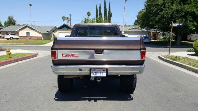 1979 GMC Sierra 1500 SHORT BED 4X4 4 INCH LIFT NICE TRUCK 4WD NOT CHEVY - photo 5