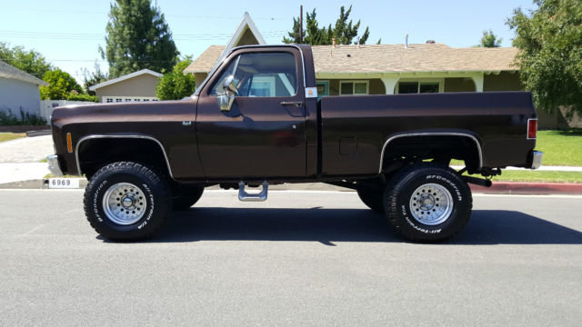 1979 GMC Sierra 1500 SHORT BED 4X4 4 INCH LIFT NICE TRUCK 4WD NOT CHEVY - photo 7