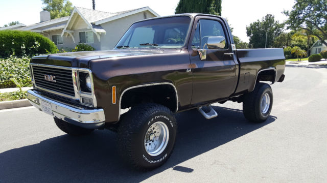 1979 GMC Sierra 1500 SHORT BED 4X4 4 INCH LIFT NICE TRUCK 4WD NOT CHEVY - photo 8