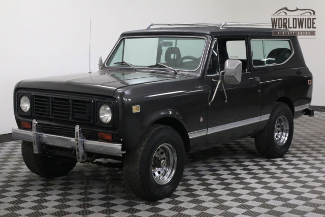 1979 Gray 345V8 AUTOMATIC 4X4 CONVERTIBLE HARD TOP! 1979 International Harvester Scout 345V8 AUTOMATIC 4X4 CONVERTIBLE HARD TOP