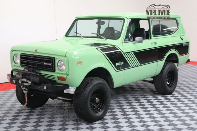 1979 Green HIGH DOLLAR FRAME OFF RESTORATION V8 PS PB! 1979 International Harvester Scout HIGH DOLLAR FRAME OFF RESTORATION V8 PS PB