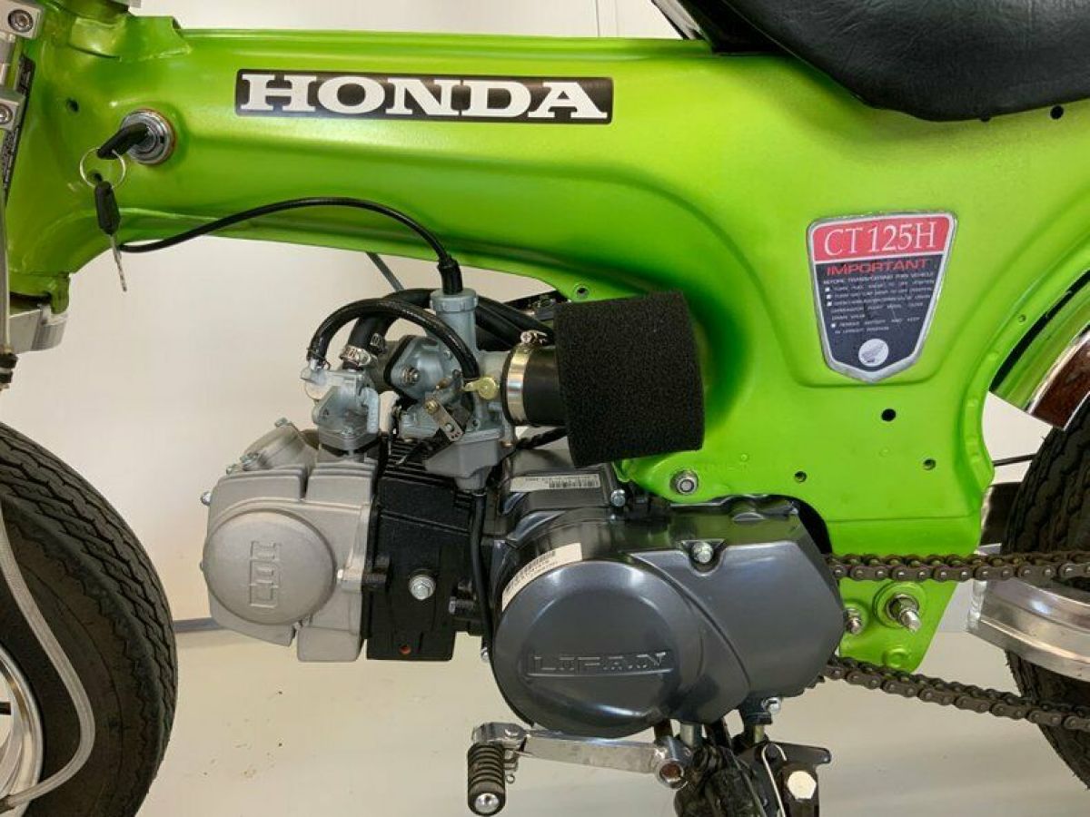 1979 Honda CT 70 Restomod 125 cc 4 spd disc brake - photo 4