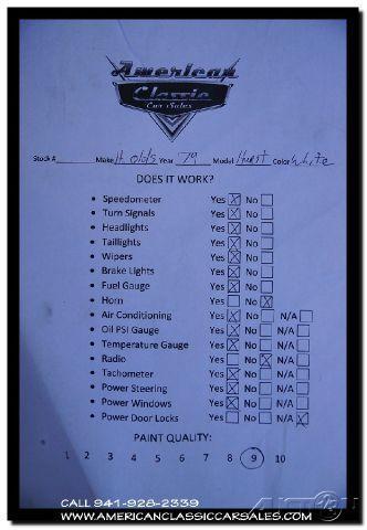 1979 Oldsmobile Cutlass Hurst-Olds W-30 - photo 4