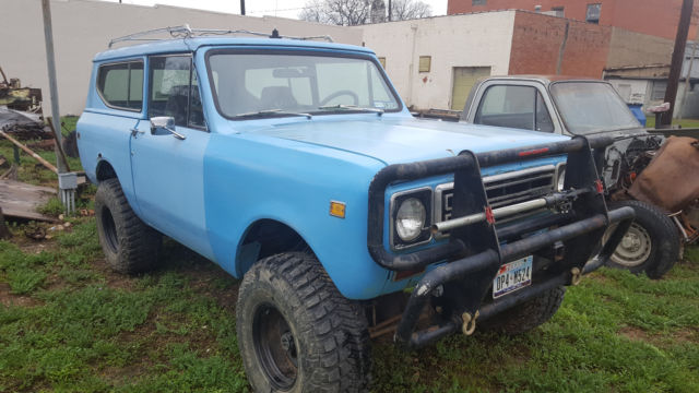 1979 International Harvester IH Offroading Scout II 1979 International Harvester Scout