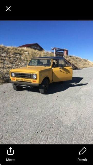 1979 International Harvester scout 58.600 kilo 1979 International Harvester Scout