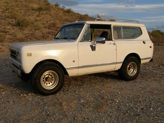 1979 International Scout II California Convertible 4x4 V8 1979 International Harvester Scout Scout II