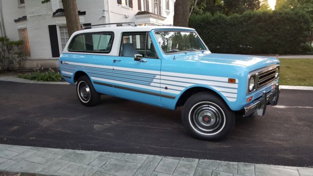 1979 International scout II Traveler 4x4 Mint Condition Frame Off Restoration 1979 International Harvester Scout Traveler