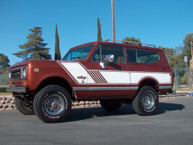 1979 International Harvester Scout Rallye