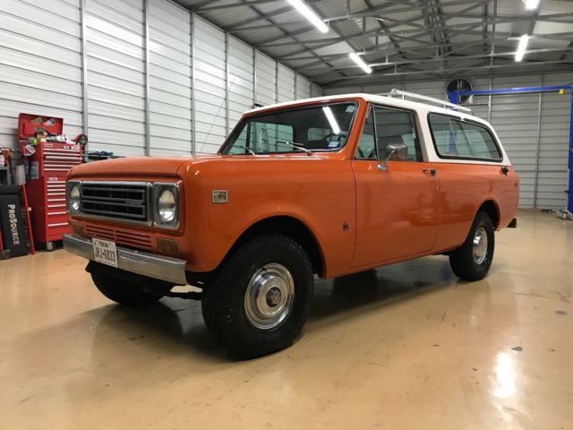 1979 International Scout Traveler FRAME OFF RESTO! All Original, A/C, 345 motor 1979 International Harvester Scout