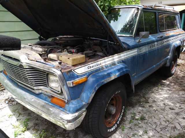 1979 Jeep Cherokee, Blue 2-door automatic, 52000 miles, 2 new tires, factory air 1979 Jeep Cherokee