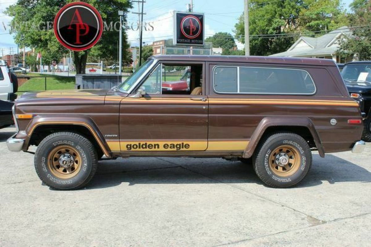 1979 JEEP CHEROKEE GOLDEN EAGLE LEVIS EDITION! 1979 Jeep Cherokee GOLDEN EAGLE LEVIS EDITION!