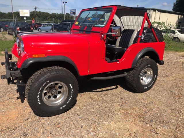 1979 Jeep CJ 5 Fiberglass Body 350 Chevrolet v8 3 Spd New BFGs No Reserve!!!! 1979 Jeep CJ CJ 5
