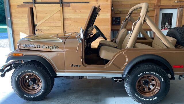 1979 Jeep CJ-5 SUV Brown 4WD Manual golden eagle 1979 Jeep CJ-5 golden eagle