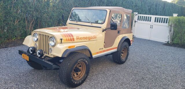 1979 Jeep CJ-5 SUV Brown 4WD Manual Renegade 1979 Jeep CJ-5 Renegade