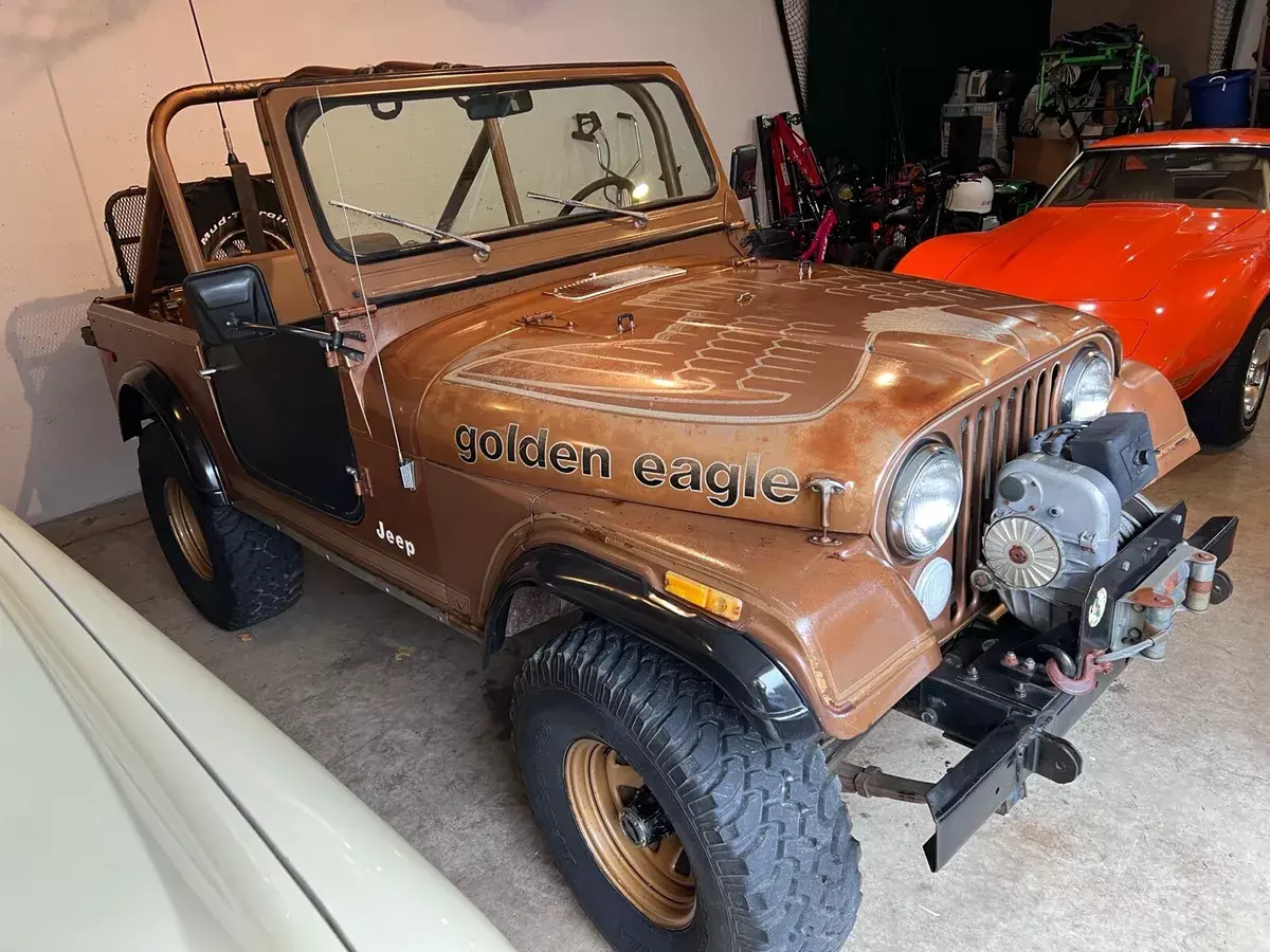 1979 Jeep CJ-7 Brown Golden Eagle 1979 Jeep CJ-7 Golden Eagle