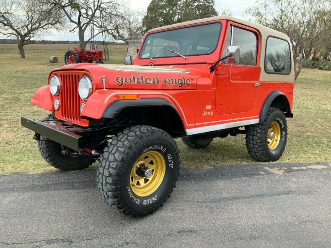 1979 Jeep CJ 7 Hardtop Levis 6 cyl auto nice paint 500 Miles Firecracker Red Jee 1979 Jeep CJ 7 Hardtop Levis 6 cyl auto nice paint