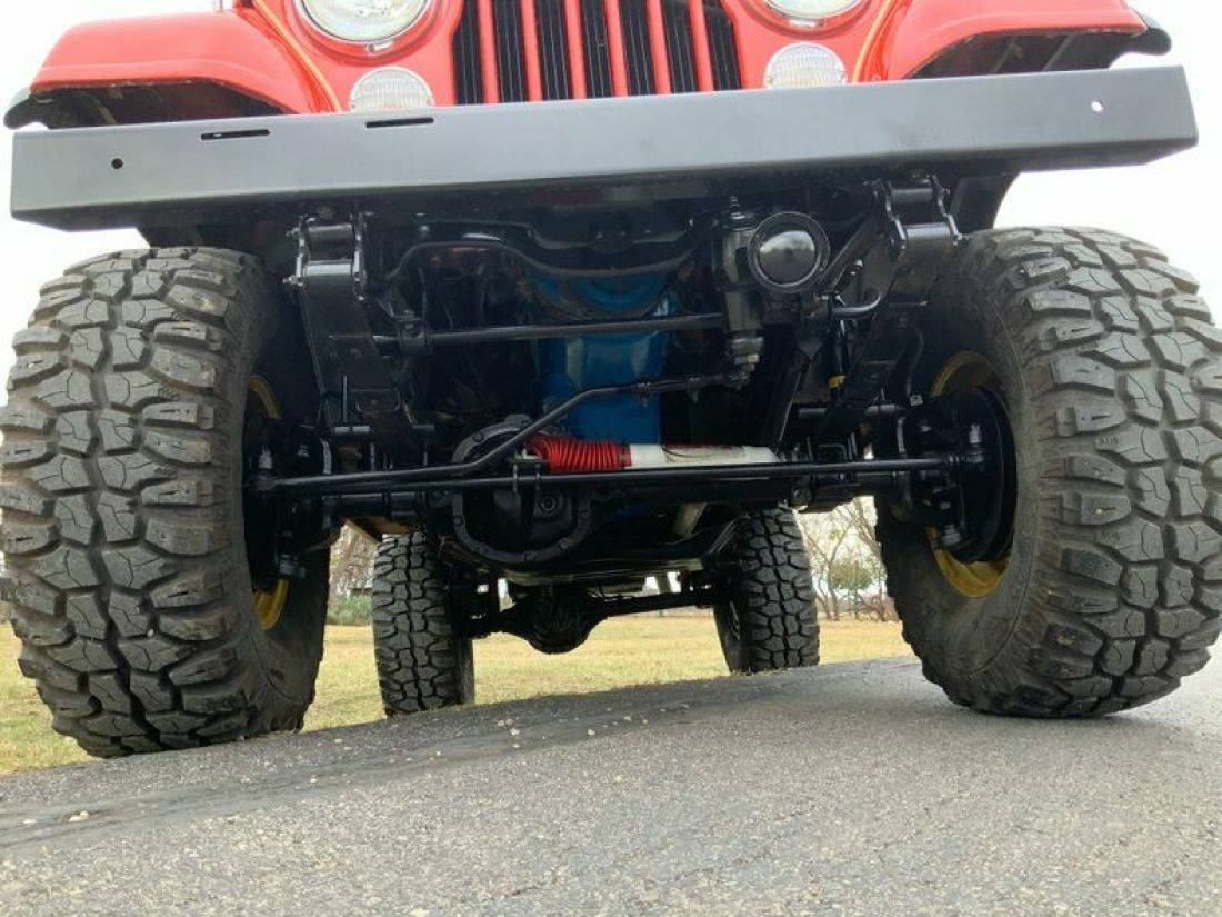 1979 Jeep CJ 7 Hardtop Levis 6 cyl auto nice paint - photo 10
