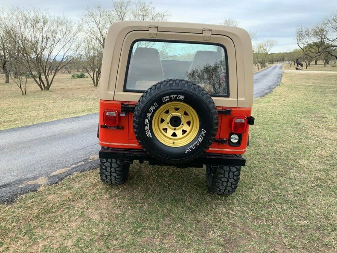 1979 Jeep CJ 7 Hardtop Levis 6 cyl auto nice paint - photo 4
